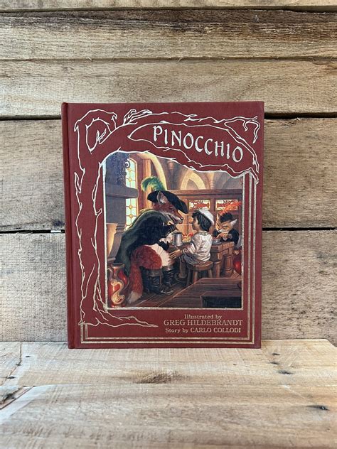 Pinocchio By Carlo Collodi Illustrated By Greg Hildebrandt Etsy In