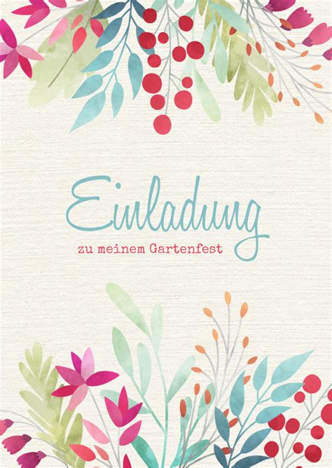 Homegartenparty einladung vorlage kostenlosgartenparty einladung vorlage kostenlos. Einladung zum Gartenfest Blumen auf | Kaartje2go