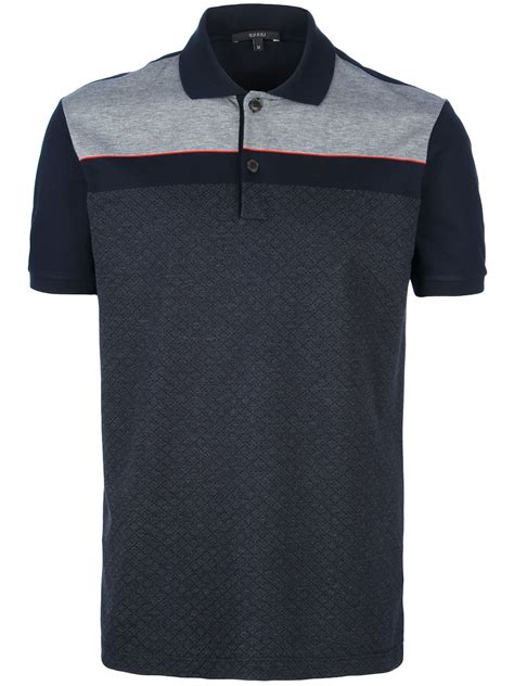 Designed for ultimate comfort and supercool, casual style, our selection of men's tees features plenty of options to choose from. Gucci Polo Neck T-Shirt in Blue for Men - Lyst