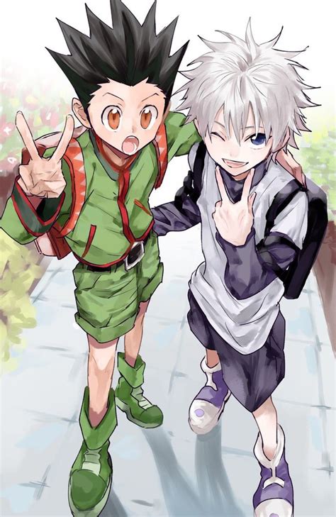 Gon x killua from hunter x hunter doujinshi: fond d'écran hunter x hunter gon et kirua - Fonds écrans