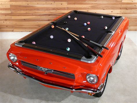 the collector s edition car pool tables mustang shelby and corvette whaz up in the world