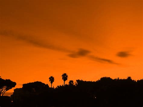 Orange Sunset Hd Wallpaper Background Image 2560x1920