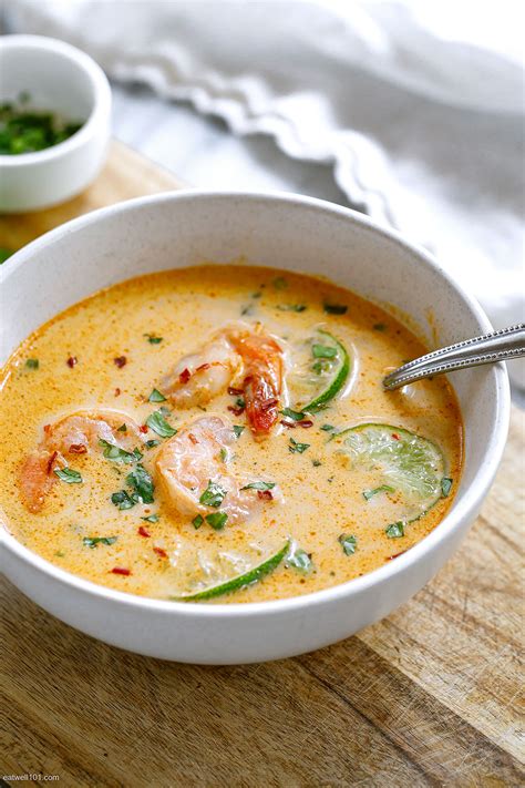 Thai Shrimp Soup Recipe Easy Shrimp Soup — Eatwell101 Wdc Tv News