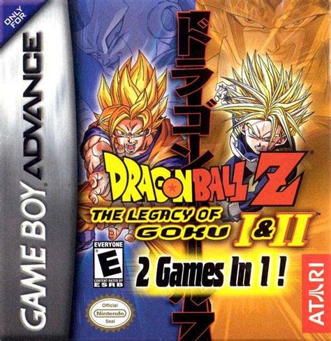 Dragon Ball Z The Legacy Of Goku I And Ii Nintendo Game Boy Advance