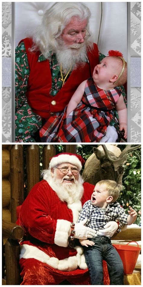 These Photos Of Kids Freaking Out With Santa Will Make You Laugh