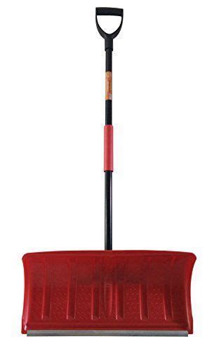 Snow Shovels Superio Heavy Duty Pusher Snow Shovel With Metal Strip