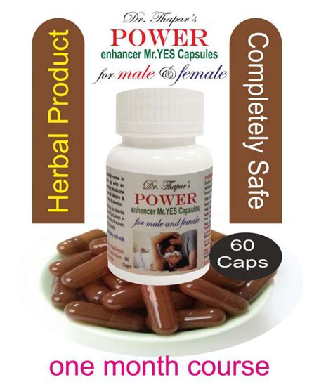 Dr Thapars Sex Power Booster For Men And Women Capsule 500 Mg Buy Dr