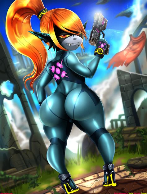 Zero Suit Midna By Therealshadman Hentai Foundry