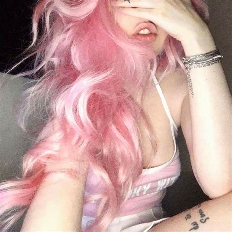 S E N S I T I V E 不同 Light Pink Hair Pretty Hair Color Pink Hair