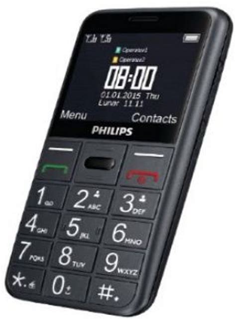 Philips E310 Senior Citizen Mobile Phone 16 Grey Buy