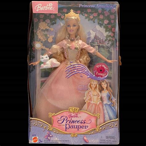 barbie princess and the pauper anneliese doll hobbies and toys toys and games on carousell