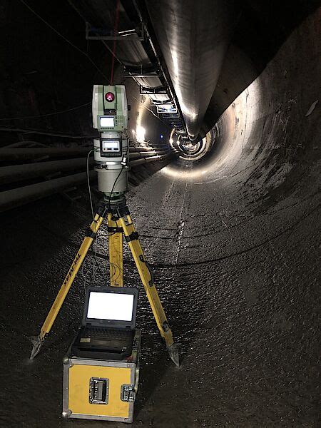 Dmt Performs High Precision Tunnel Orientation Survey For City Link