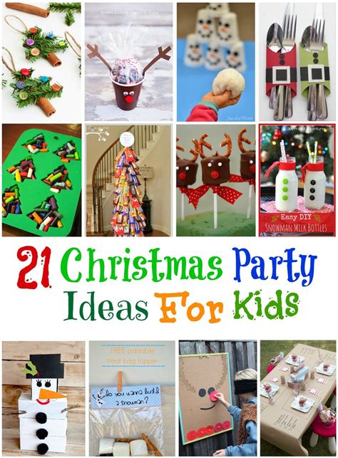 21 Amazing Christmas Party Ideas For Kids School Christmas Party