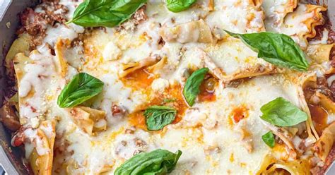 Easy Stovetop Lasagna Skillet Recipe Samsung Food