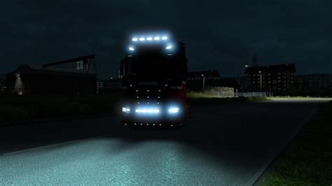 5500k Lights And Flare For All Trucks V14 136x Ets2 Mods Euro