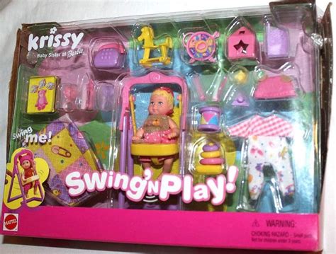 Barbie Krissy Swing N Play With Baby Krissy Doll 54217 2001