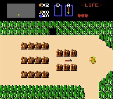 The Legend Of Zelda Nes Screenshots