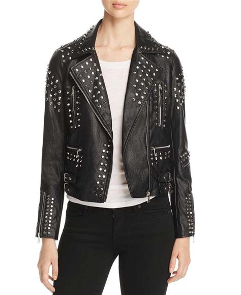 Lucifer Lesley Ann Brandt Studded Black Leather Jacket In 2022 Womens