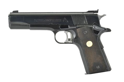Colt National Match 45 Acp Caliber Pistol For Sale