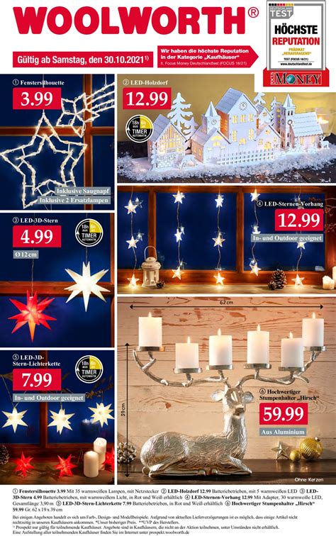 Woolworth Weihnachten 2021 Prospekt 3010 06112021 Yulak