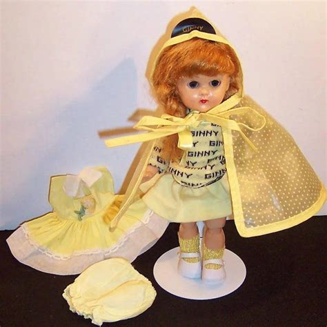 Vogue 1950s Ginny Doll Bkw 2 Outfits Rain Cape Socks And Shoes