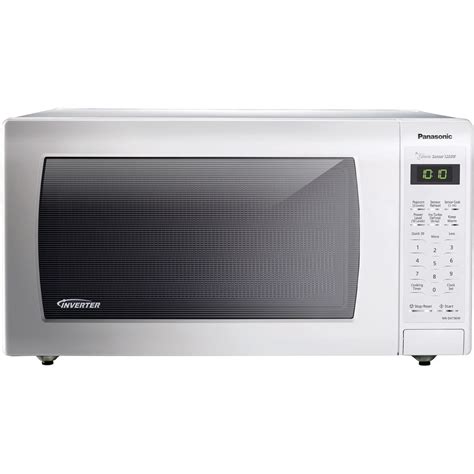 Panasonic 16 Cu Ft 1250 Watt Countertop Microwave White At