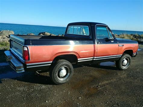 79 Dodge Truck D150 Power Wagon Short Bed 4 Wheel Drive For Sale