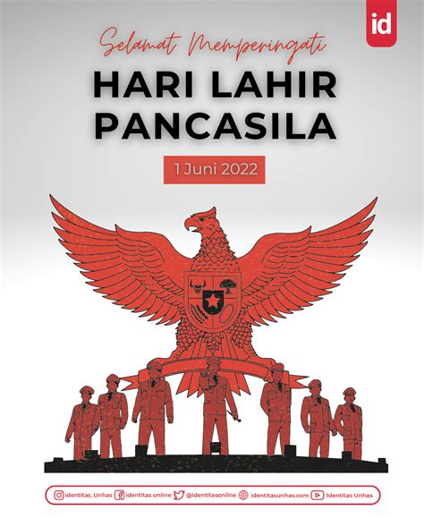 10 Poster Gambar Ucapan Hari Lahir Pancasila 2023 Coc