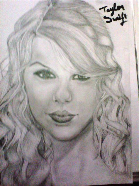 Taylor Swift Portrait By Sarahrefaei On Deviantart
