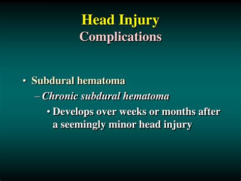 Ppt Head Injury Powerpoint Presentation Free Download Id9333417