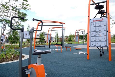 Outdoor Fitness Equipment Case Study Playground People