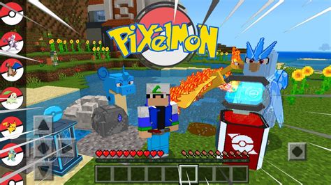 Atualizou Addon De Pokemon Para O Minecraft Pe Pokémon Serp Youtube