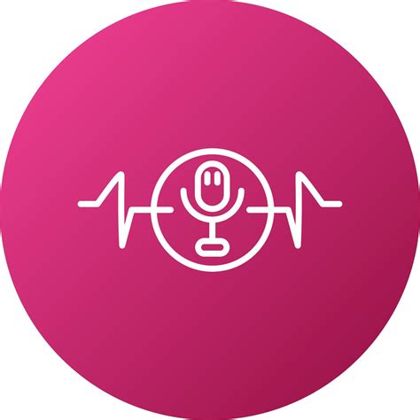 Voice Recognition Icon Style 21531420 Vector Art At Vecteezy