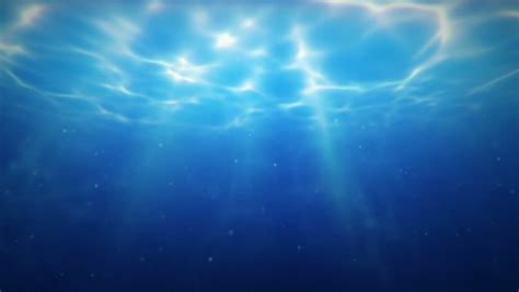 Light Rays Through Water Animation Ocean Stock Footage Video 100