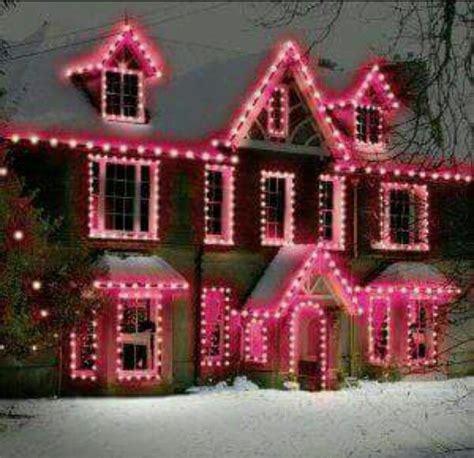 Love Love Love Pink Christmas Lights Pink Christmas Christmas Lights