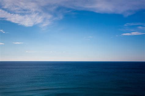 Sea Surface And Horizon Free Stock Photo Public Domain Pictures