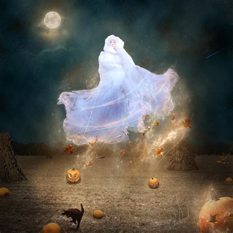 The Spirit Of Halloween By Ladycarolineartist On Deviantart