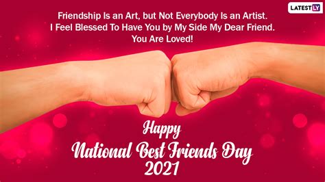 National Best Friends Day Us 2021 Images Wishes And Greetings Quotes