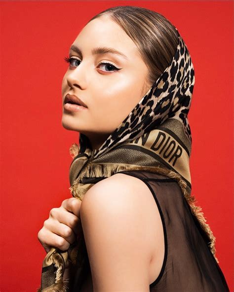 Leni Klum Dior Beauty Campaign 2023 • Celebmafia