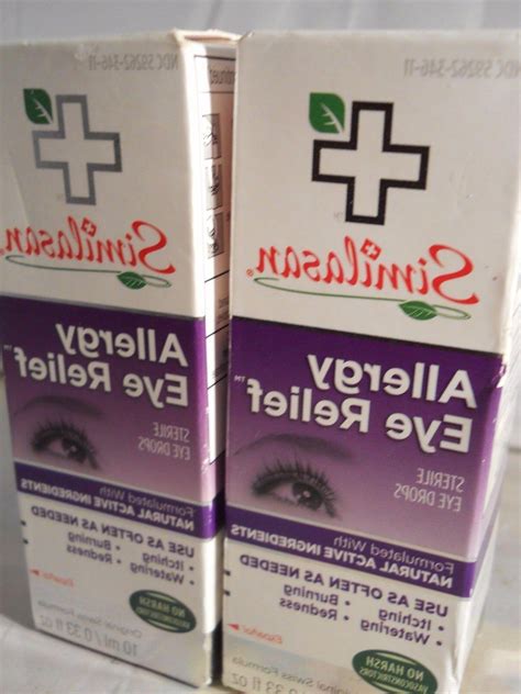 Similasan Allergy Eye Relief Eye Drops Natural Homeopathic