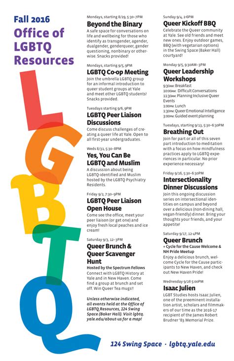 Others are meant to … Get Involved! | Office of LGBTQ Resources