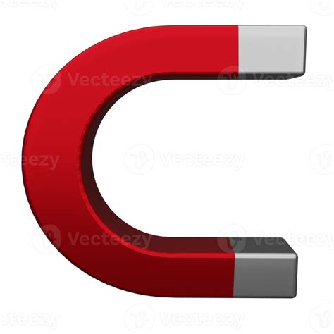Magnet 3d Icon Suitable For Additional Elements In Your Design