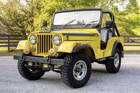 1971 Jeep Cj 5 Renegade Ii 4 Speed For Sale On Bat Auctions Closed On