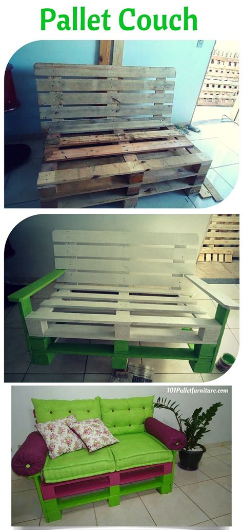 How To Make Pallet Couch Simple Ways To Turn Pallets Into Furniture