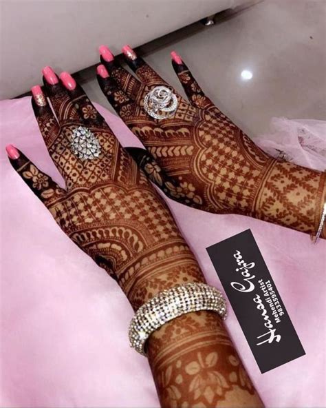Full Mehndi Design Back Hand Mehndi Hand Designs Bridal Henna Arabic