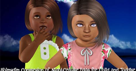 Shimydim Sims S3 Nightcrawler Edge Child And Toddler