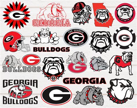 Georgia Bulldogs Svg Georgia Bulldogs Bundle Svg Georgia Etsy