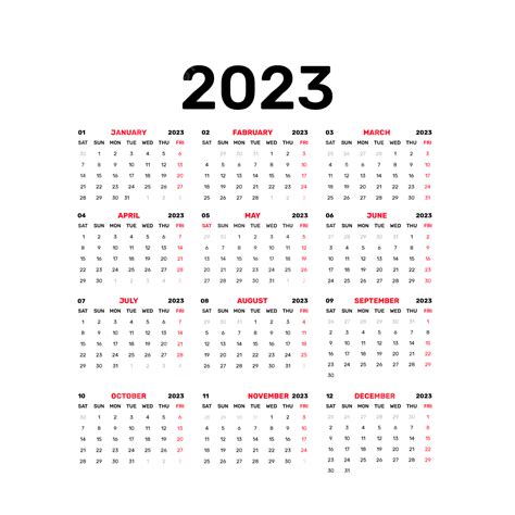 Gambar Desain Kalender Hitam 2023 Tahun Baru 2023 Kalender 2023