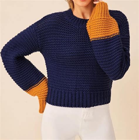 Colorblock Sweater Color Block Sweater Sweaters Casual Sweaters