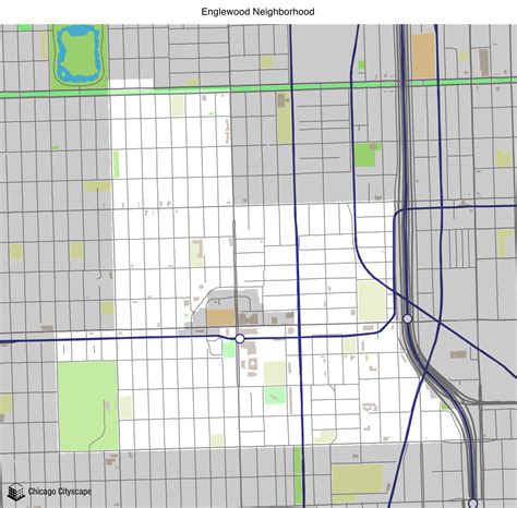 Chicago Cityscape Map Of Building Projects Properties And